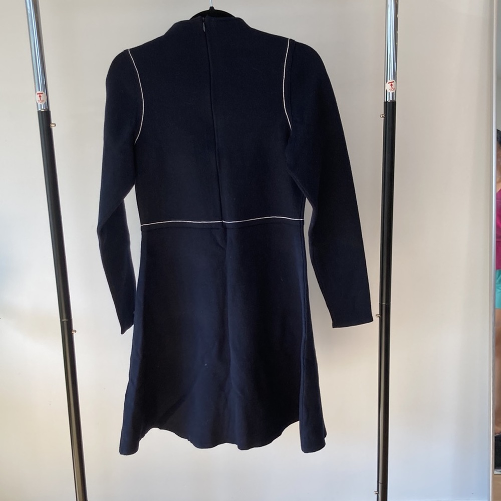 Sandro Paris Navy Blue dress - Picture 3 of 4